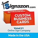 Custom Business cards by Signazon